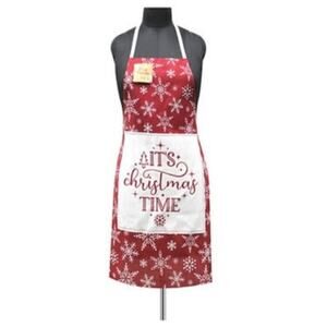 Holiday Printed Cotton Aprons (Its Christmas Time)